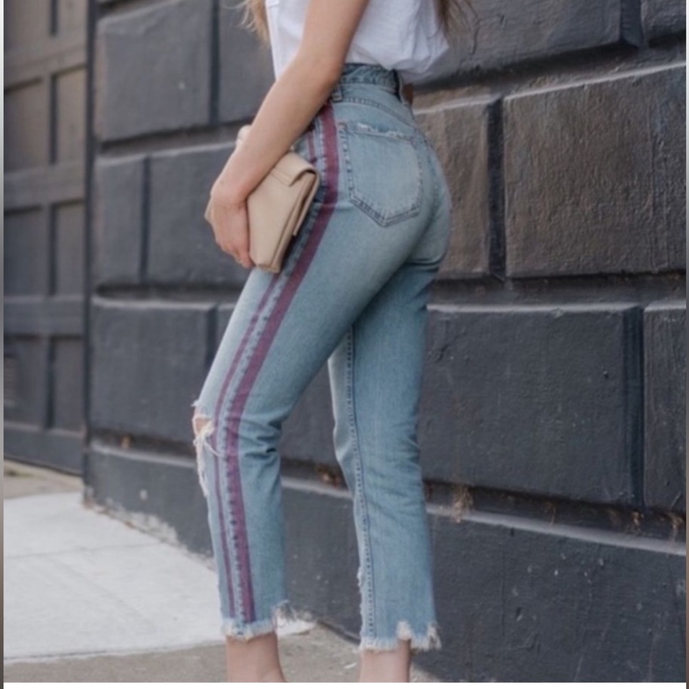 Abercrombie &‎ Fitch Annie High Rise Girlfriend Jean Size 27 - Picture 4 of 13
